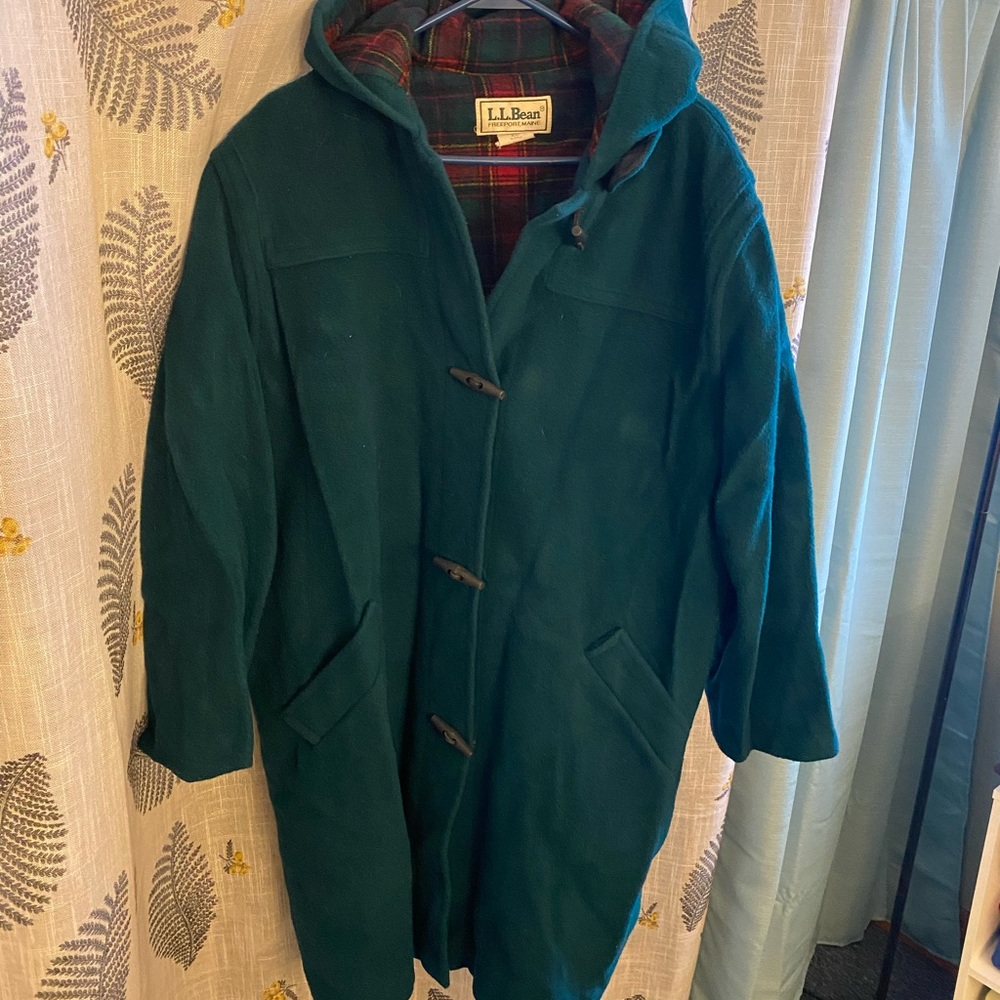 L.L Bean Lambwool Duffel Coat